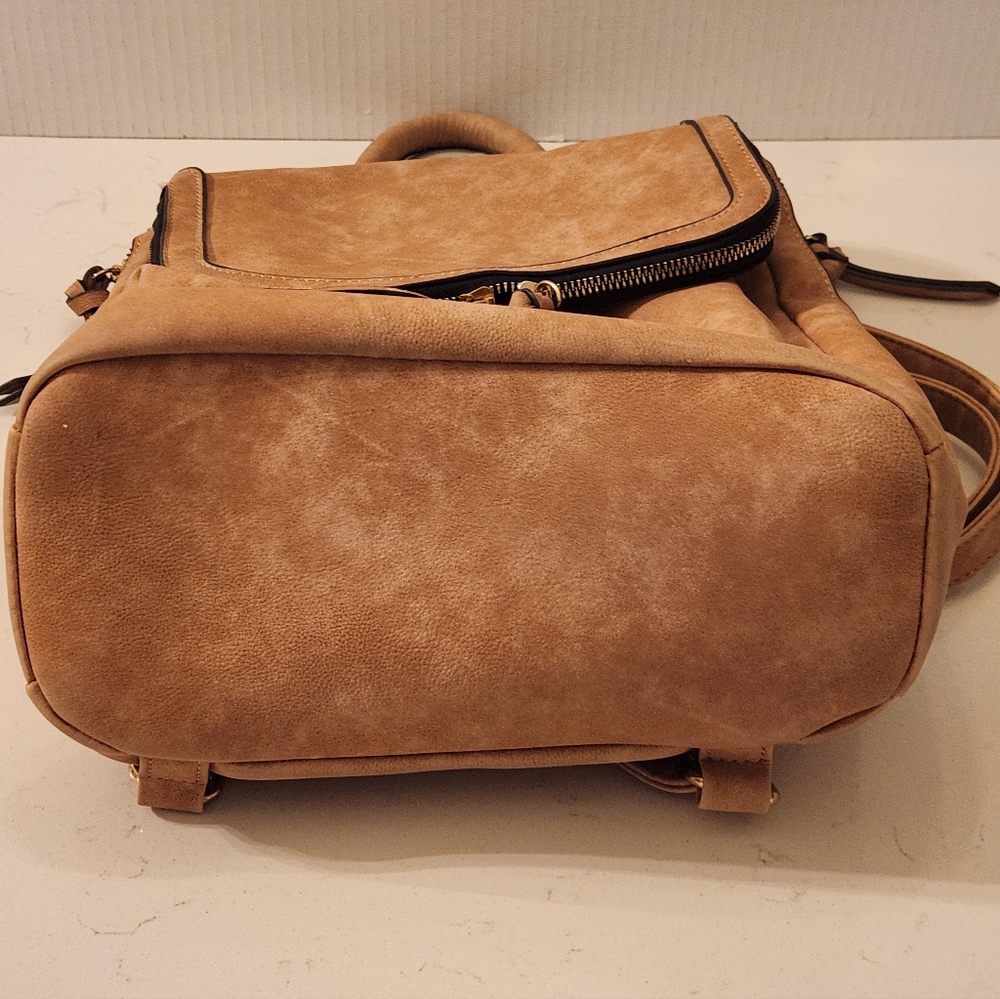 Violet Ray Cognac Backpack - Picture 11 of 14
